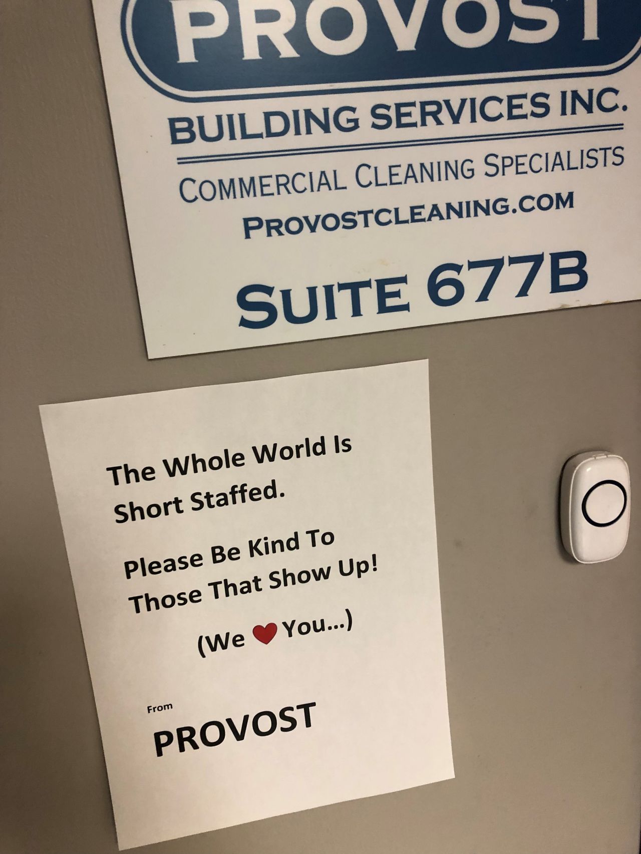 Now Hiring Provost Building Services Provost Clean