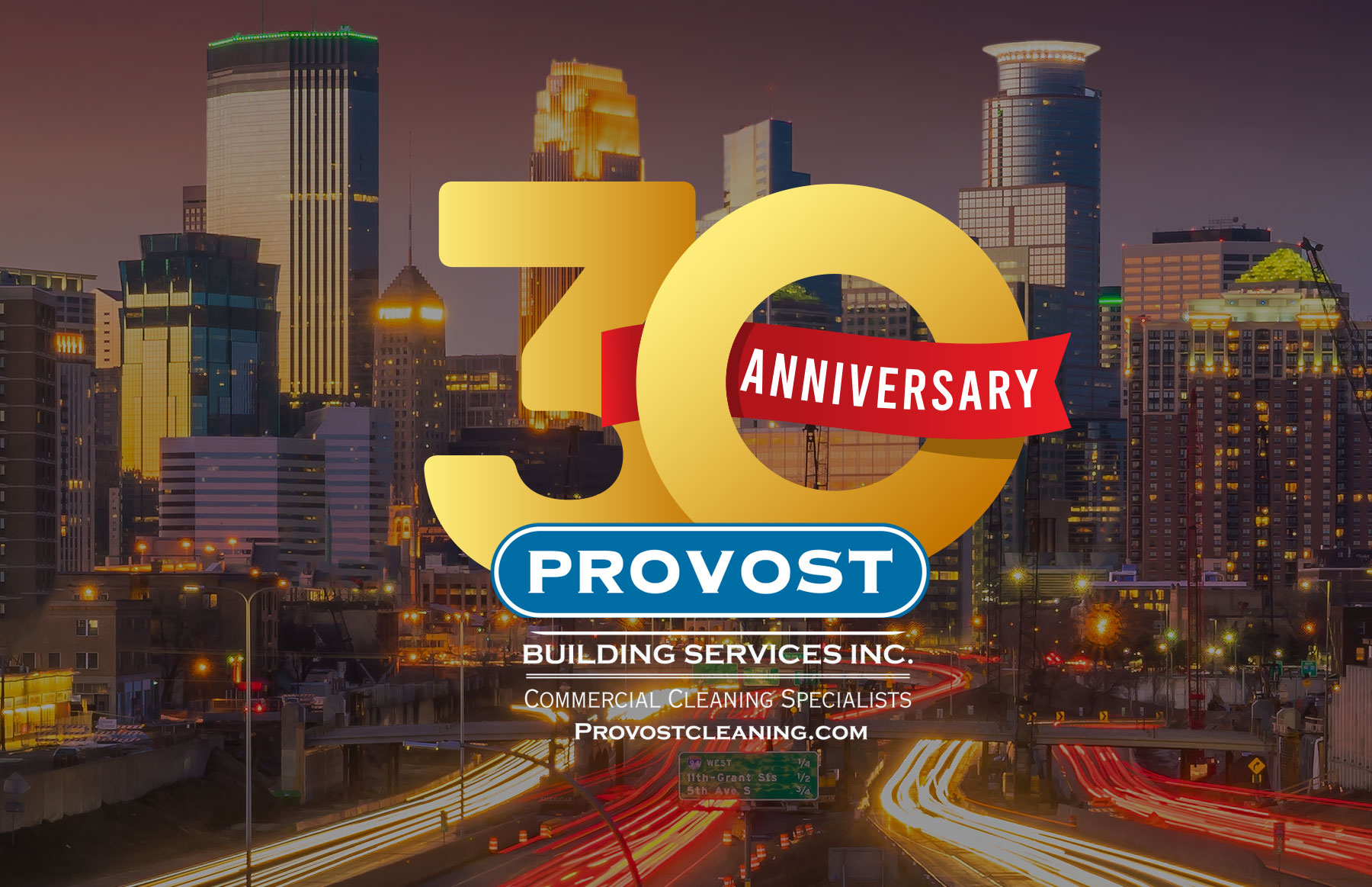 Celebrating 30 Years of Provost Clean Provost Building Services