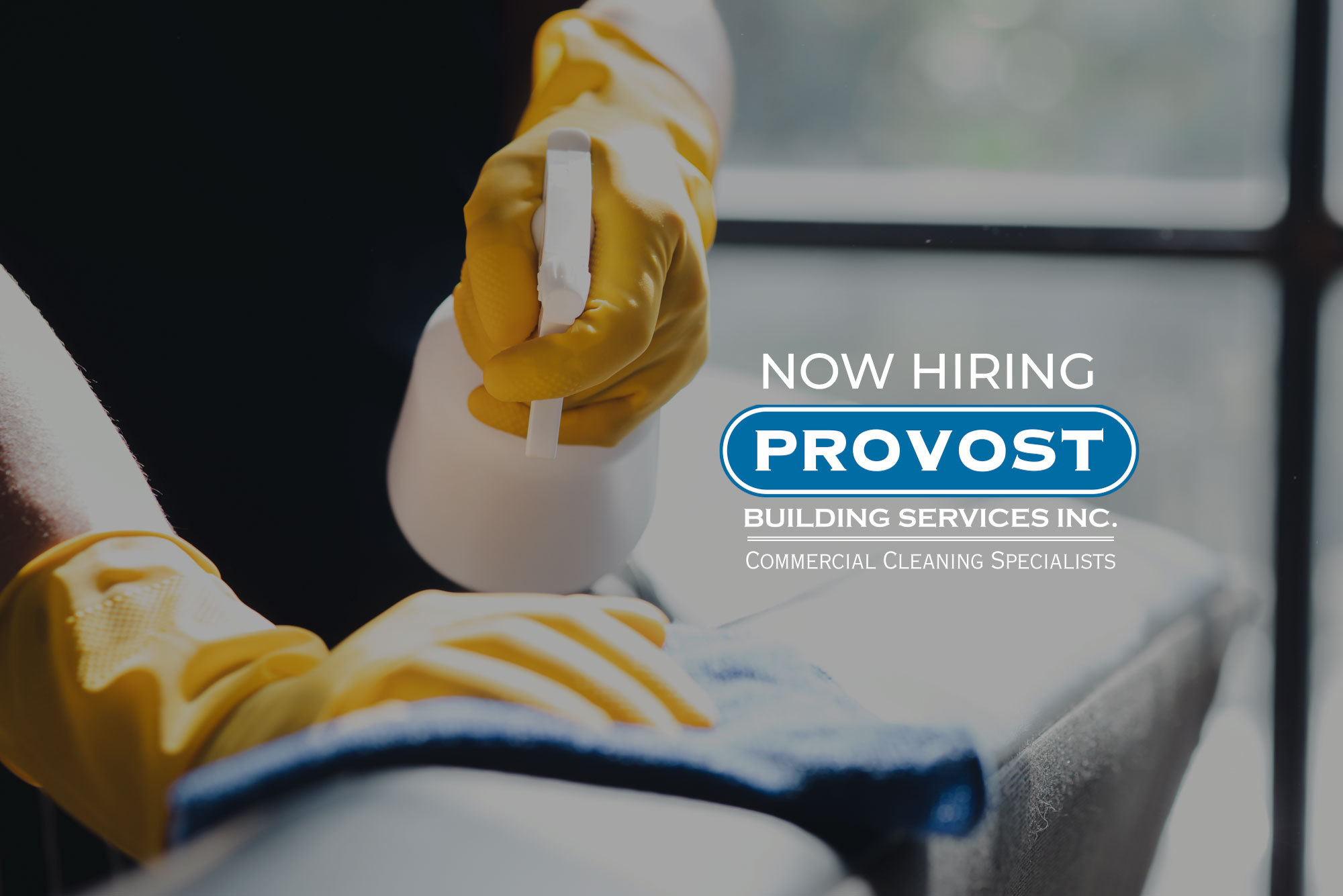Now Hiring Provost Building Services Provost Clean