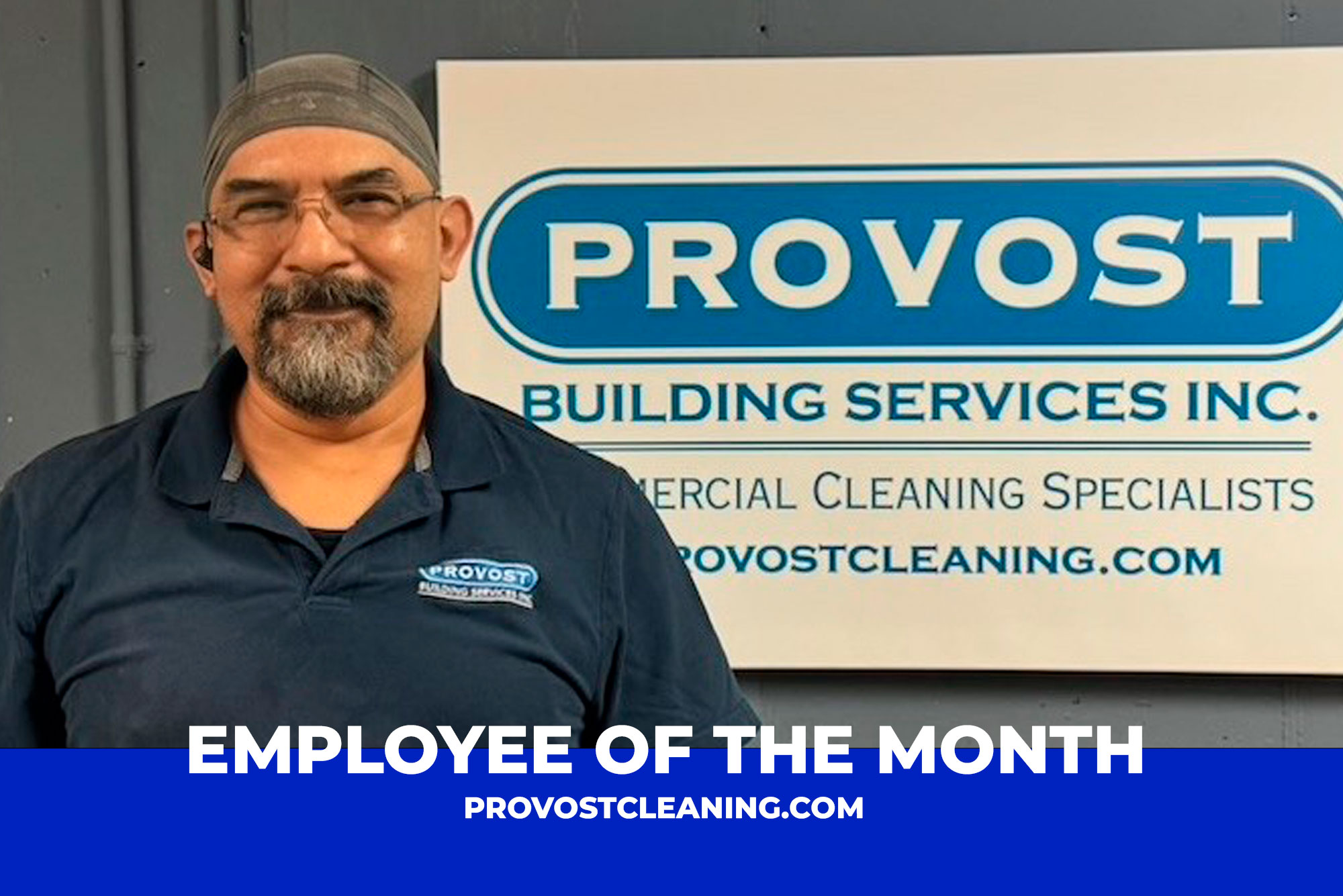 Employee of the Month February 2024 Provost Cleaning
